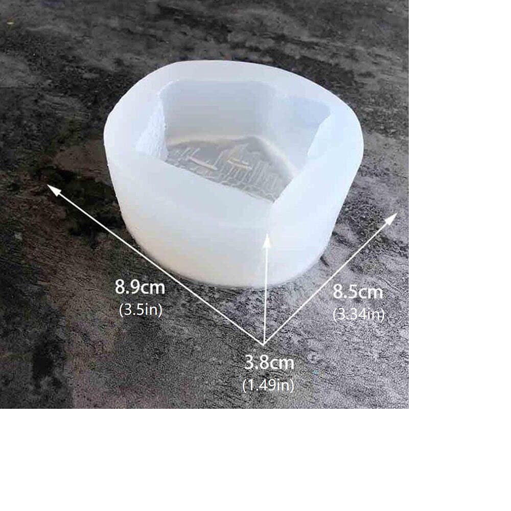 3pcs Mushroom Silicone Molds for Chocolate, Candy, Polymer Clay, Cake Decorating, Sugar Craft, Resin & Plaster - Mushroom House Baking Molds for DIY Crafts, Party Treats & Home Decor