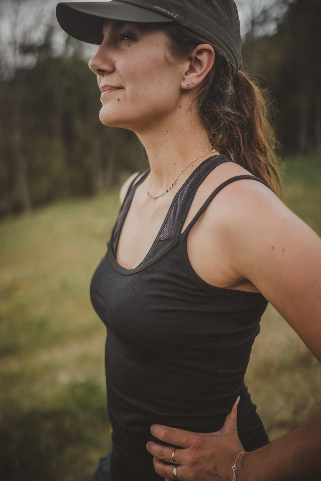 Simond Trek 500 Merino Wool Hiking Tank Top for Women - Breathable & Odor-Resistant Activewear for Outdoor Adventures & Travel