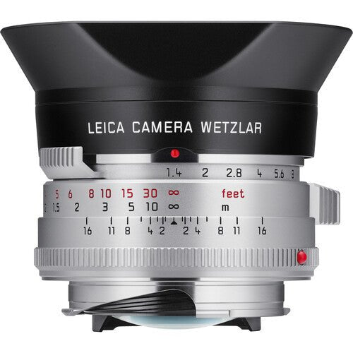 Leica Summilux M 35mm f/1.4 ASPH Classic Steel Rim Lens - Premium Fast Prime for Street & Portrait Photography