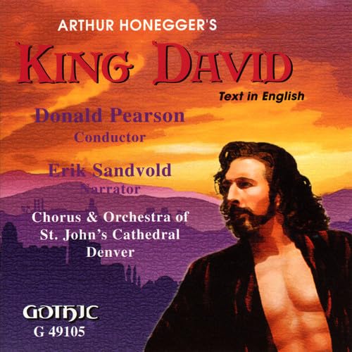 Honegger King David Le Roi David - Classical Oratorio Music CD - Perfect for Opera Lovers, Choral Performances & Religious Ceremonies