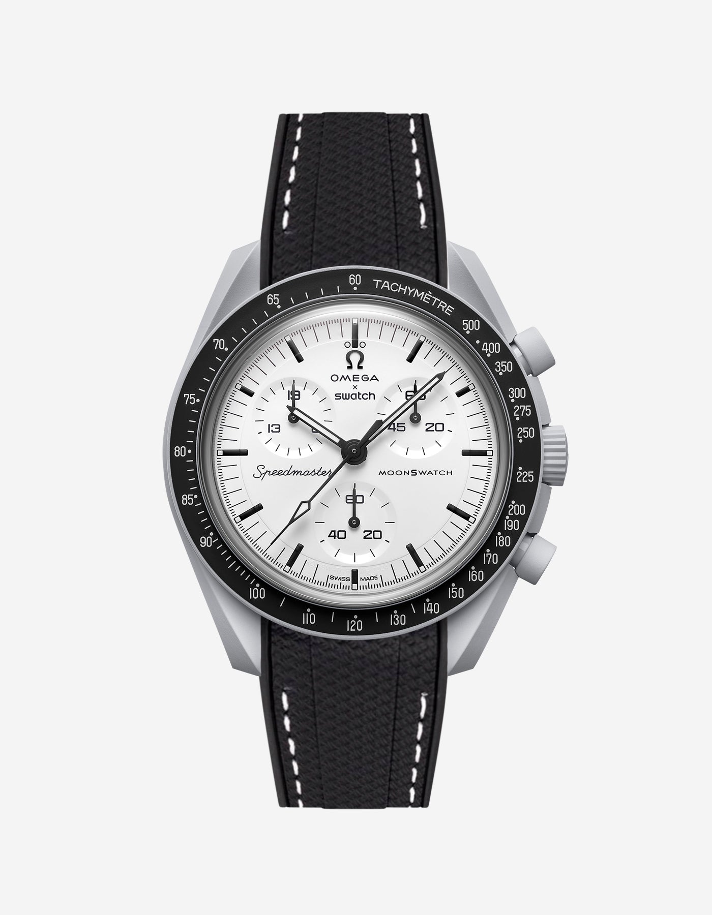 Premium Rubber Watch Band for Omega x Swatch MoonSwatch 1965 - Durable Replacement Strap for MoonSwatch Collection | Perfect for Sports, Swimming & Everyday Wear