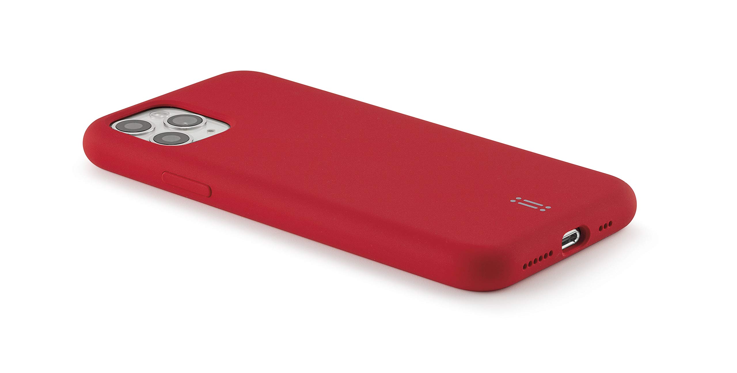 aiino - Heavy Duty Shockproof Silicone Case for iPhone 11 Pro Max with Soft Microfiber Lining | Perfect for Outdoor Activities, Work & Travel (Red)