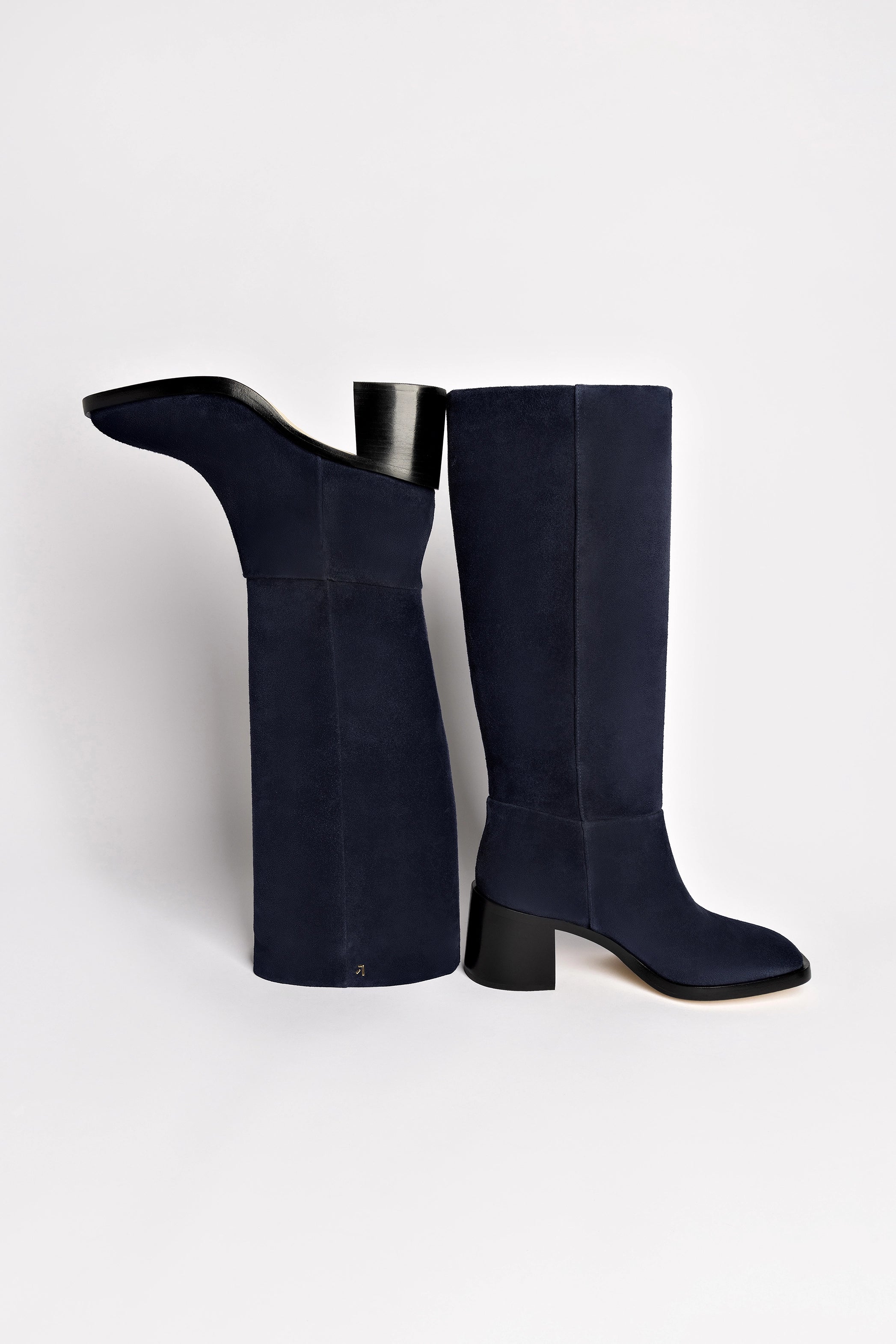 Ricky Boot in Dress Blue Suede - Stylish Women's Ankle Boots for Casual Outfits & Night Out | Perfect for Fall & Winter Fashion
