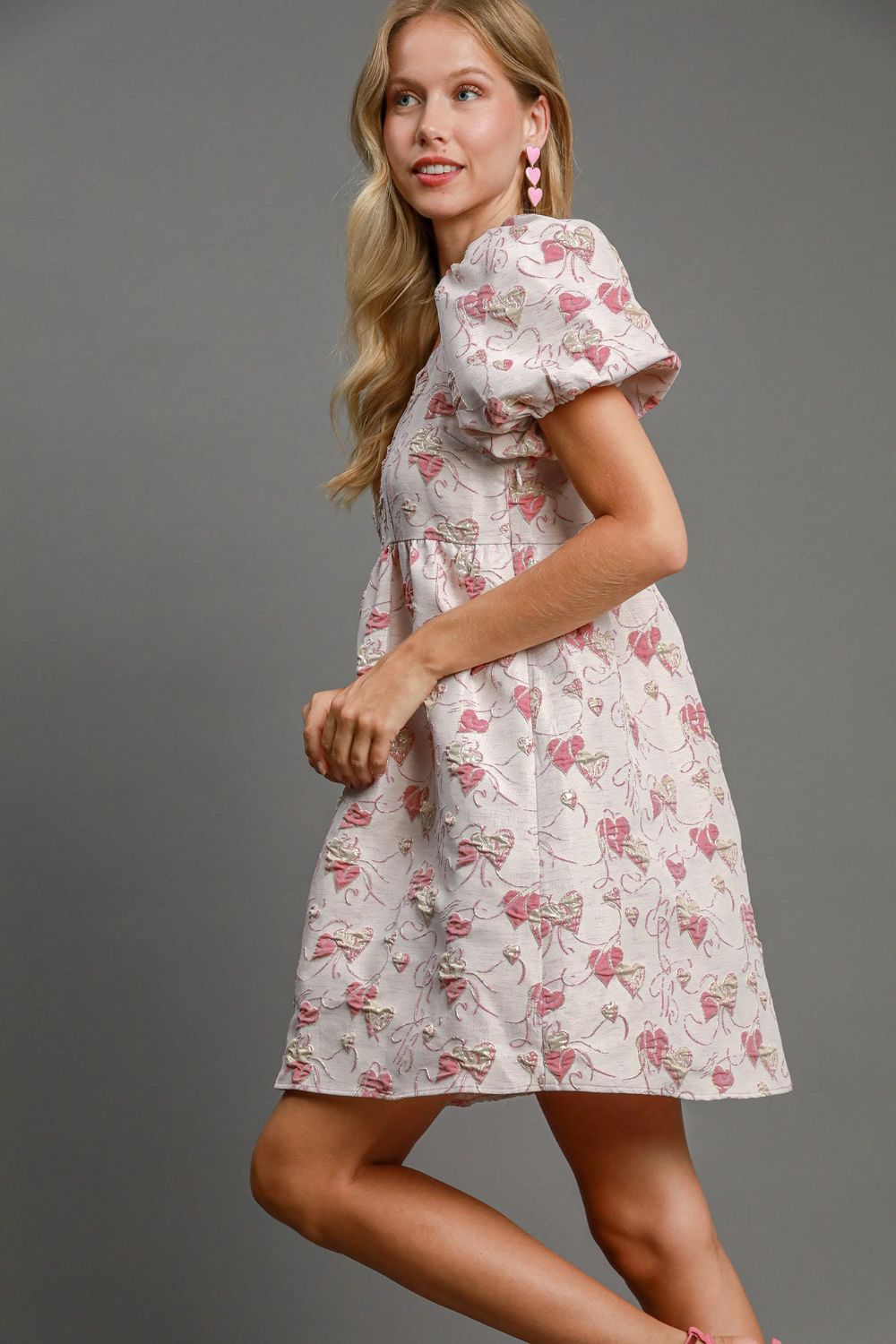 Puff Sleeve Mini Dress for Women - Flowy Short Summer Dress with Ruffle Hem | Perfect for Beach Vacation, Date Night & Party Outfits