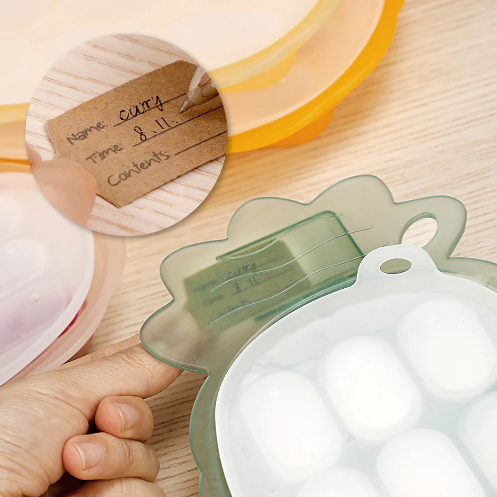 Haakaa Pineapple Silicone Baby Teething Nibble Tray - Perfect for Soothing Sore Gums & Introducing Solid Foods to Infants