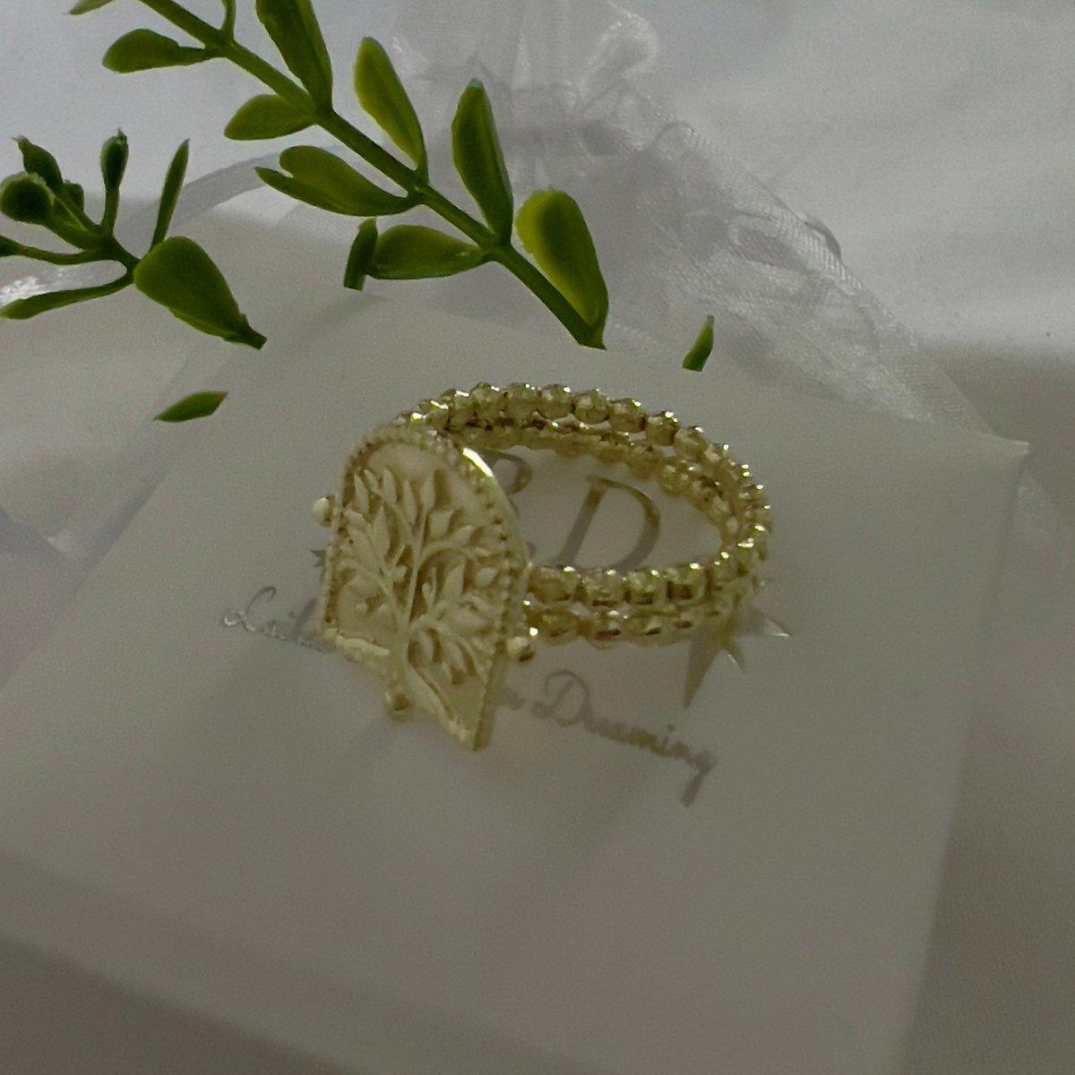 Laihas Premium Tree of Life Gold Boho Ring for Women - Elegant Spiritual Jewelry for Everyday Wear & Special Occasions