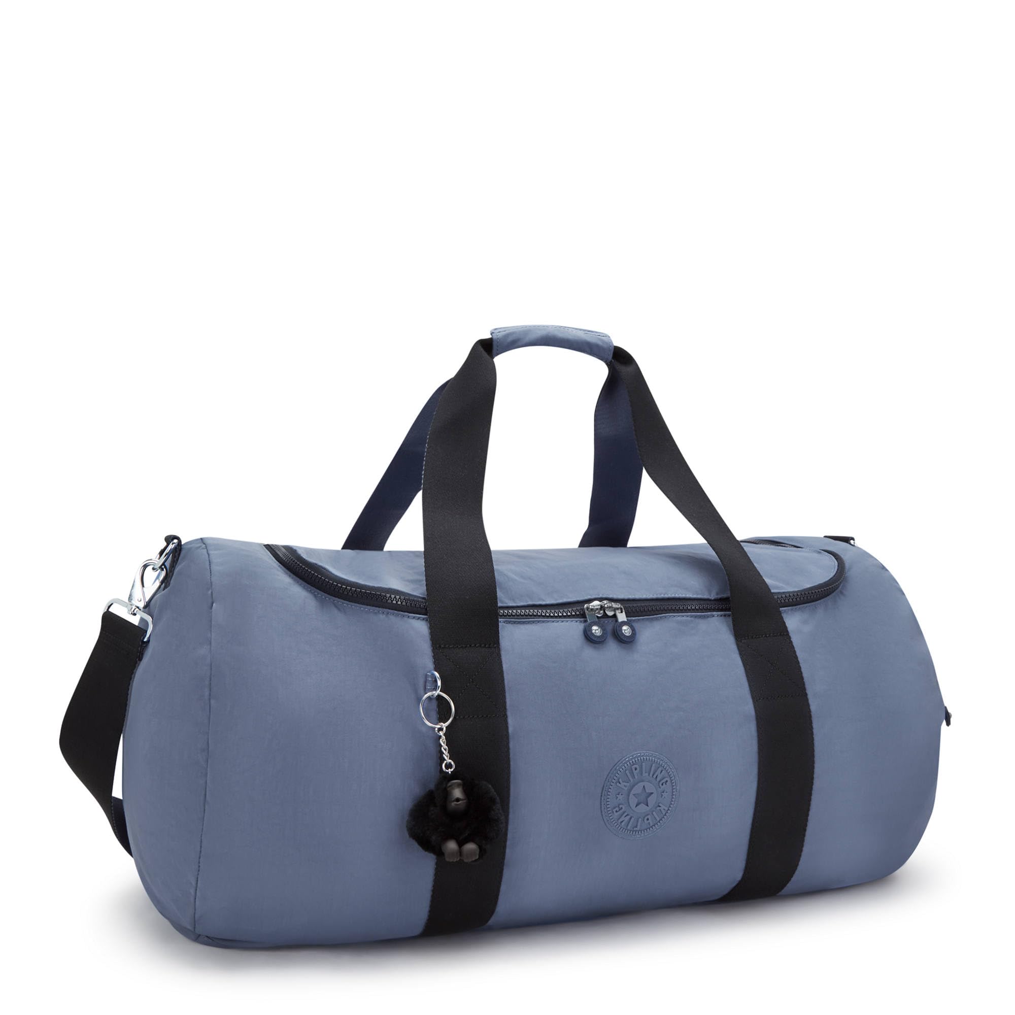 Kipling Argus Medium Duffle Bag - Lightweight Travel Duffel for Women & Men, Water-Resistant Gym Bag with Shoulder Strap - Perfect for Workout, Weekend Trips & Carry-On Luggage