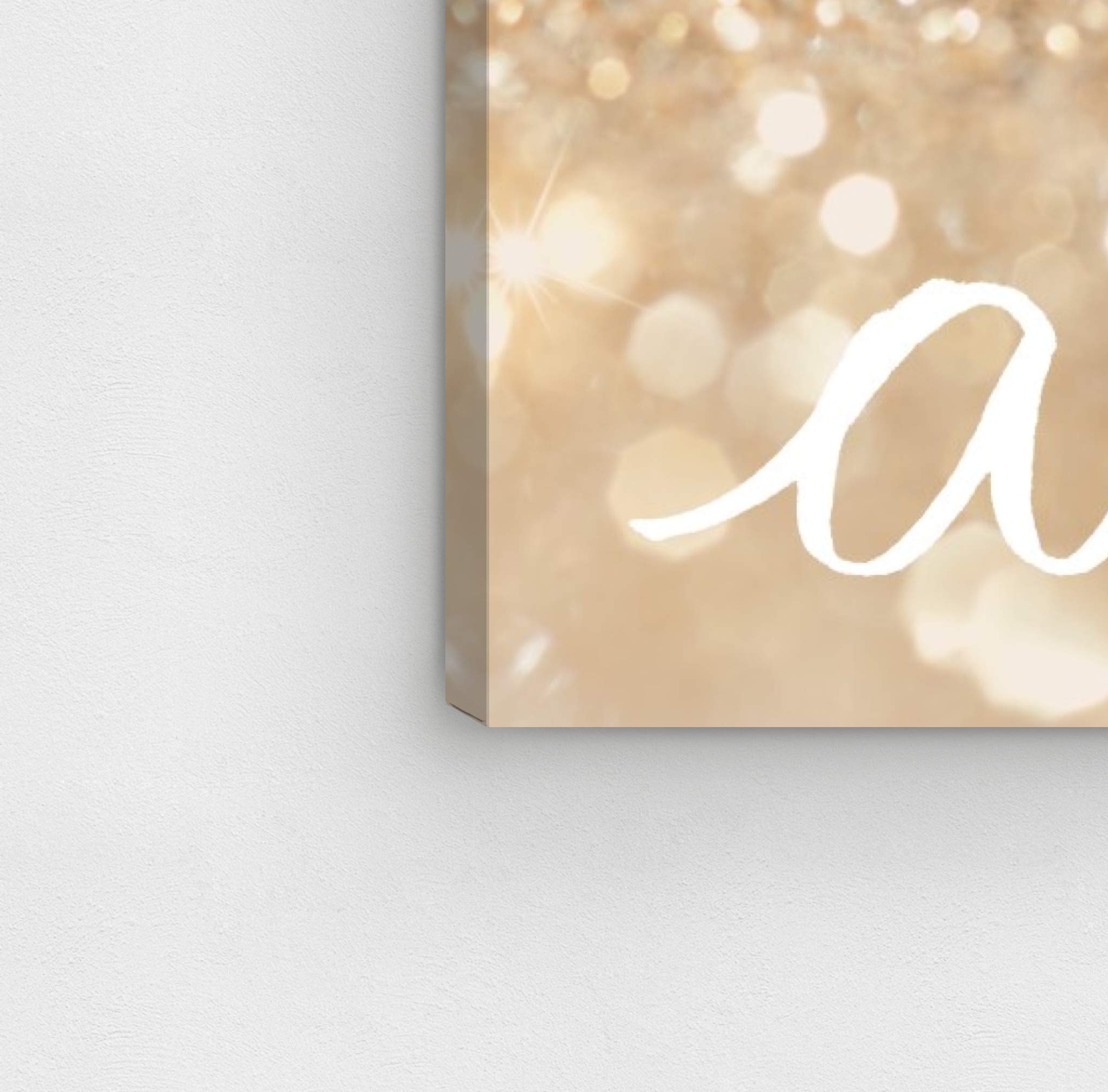 Oliver Gal Artist Co. 'Champagne is Always The Answer' 20x20 Inch Wall Art Canvas Print - Elegant Drinks & Spirits Home Decor for Dining Room, Bar, or Kitchen