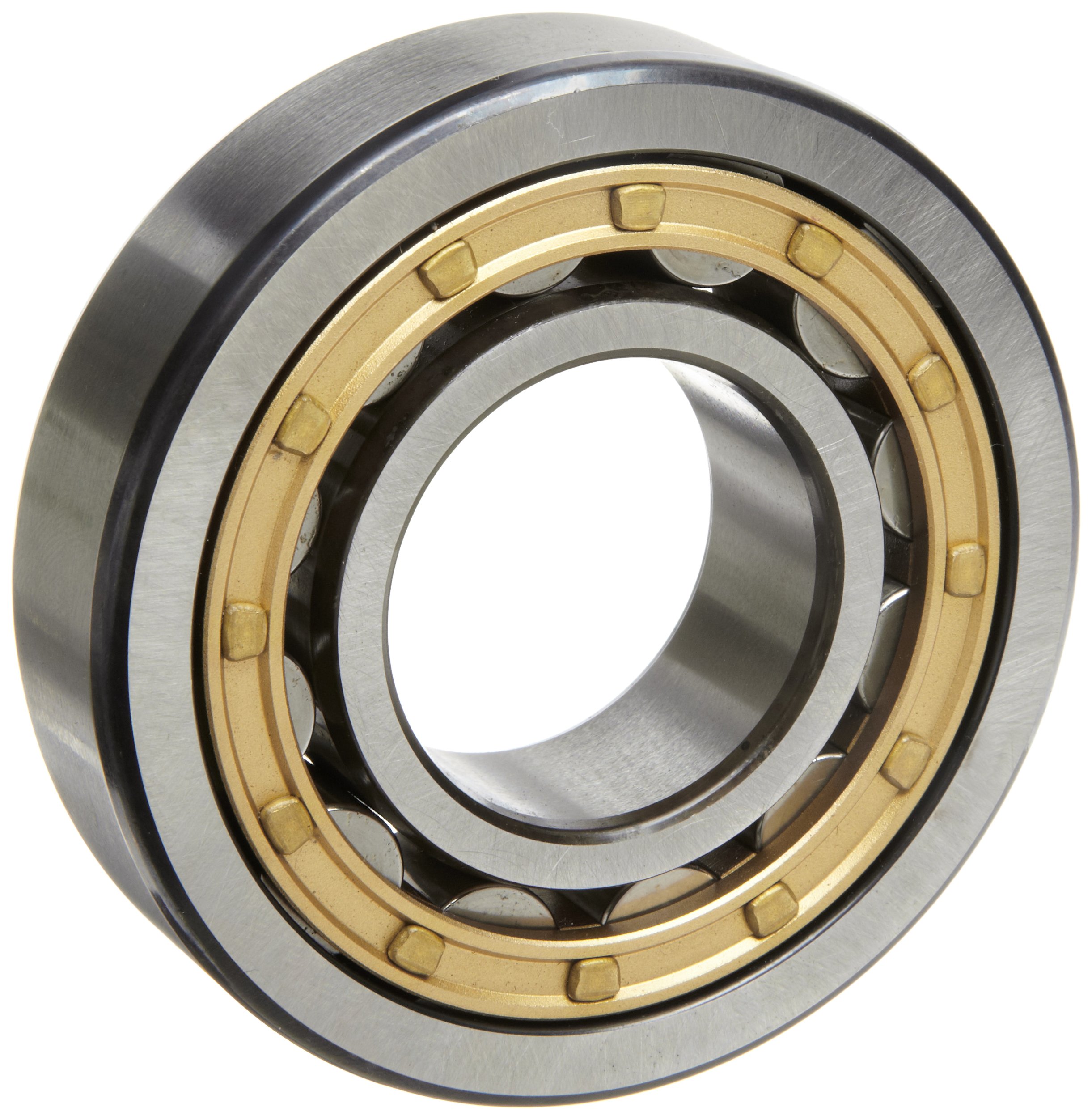 SKF NU 311 ECM/C3 Single Row Cylindrical Roller Bearing - 55mm Bore, 120mm OD, 29mm Width - High Capacity Brass Cage Bearing with C3 Clearance & Removable Inner Ring - Perfect for Industrial Machinery, Electric Motors, Pumps, and Heavy-Duty Equipment