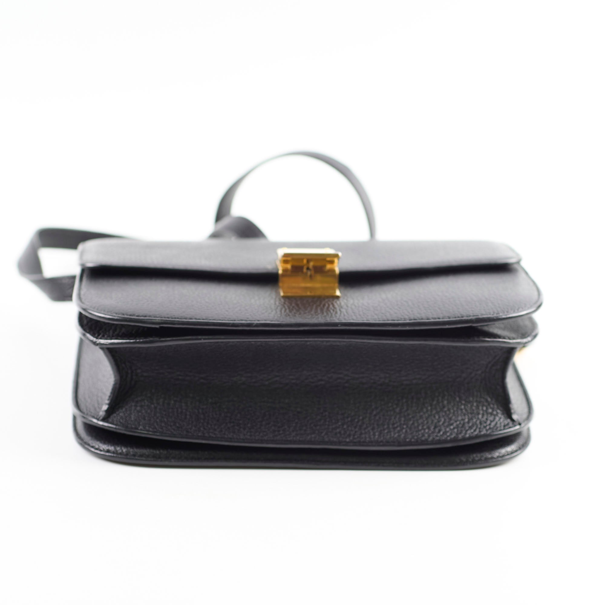 Celine Medium Classic Box Bag in Black | Luxury Leather Crossbody Handbag for Women | Perfect for Work, Travel & Evening Events