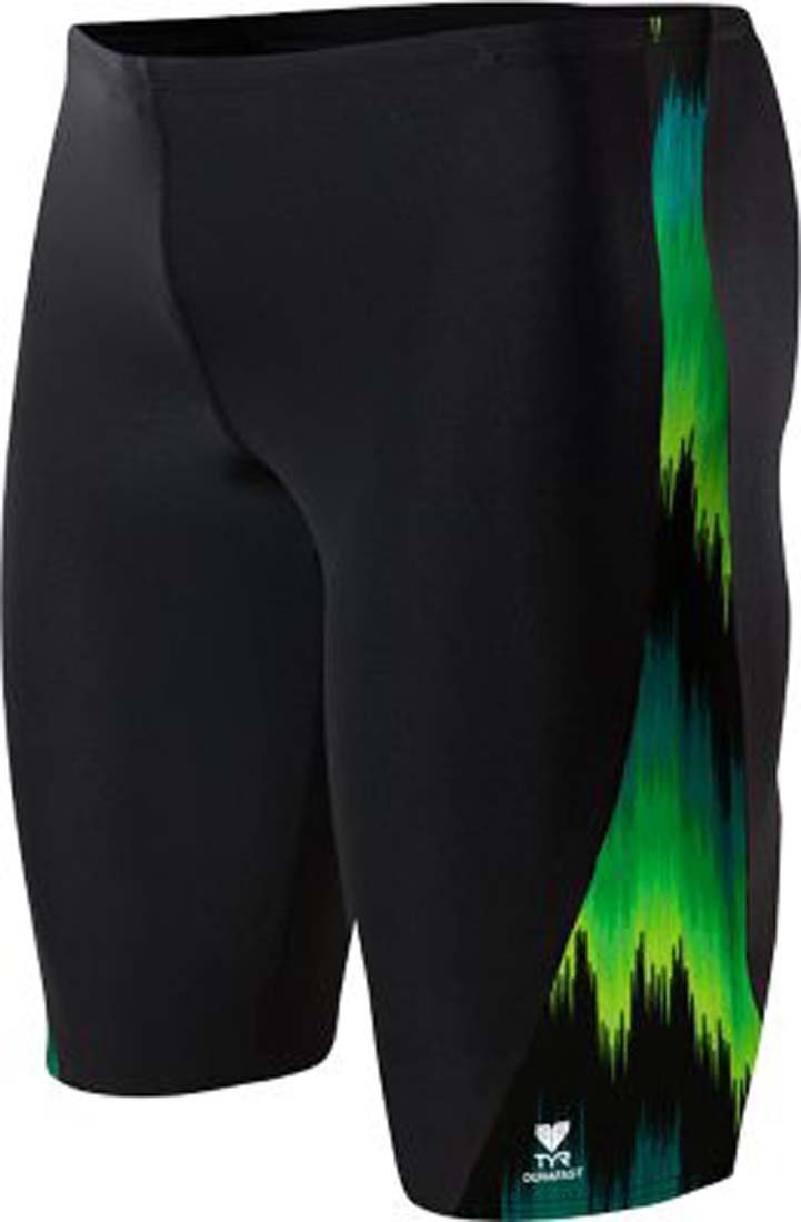 TYR SPORT Men's Radio Turbulence Legend Splice Jammer Swimsuit - High Performance Competitive Swimwear for Training & Racing | Perfect for Lap Swimming, Triathlons & Water Sports