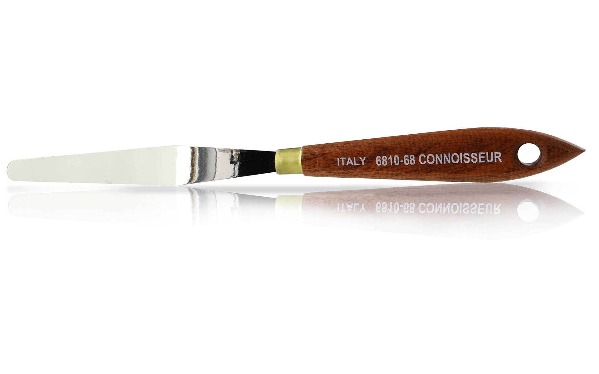 Professional Italian Painting Knife #68 - High-Quality Palette Knife for Oil & Acrylic Painting - Perfect for Artists, Hobbyists & DIY Canvas Art Projects