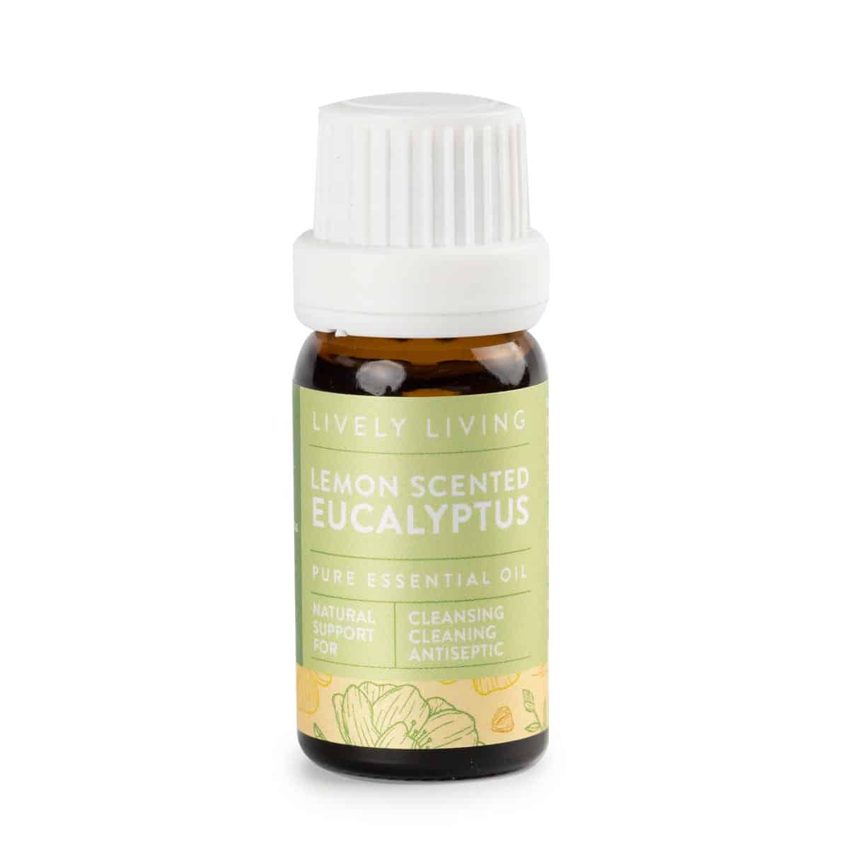 Pure Eucalyptus Lemon Essential Oil 10ml - 100% Natural Aromatherapy Oil for Diffuser, Massage & Stress Relief - Perfect for Home Spa, Yoga & Relaxation
