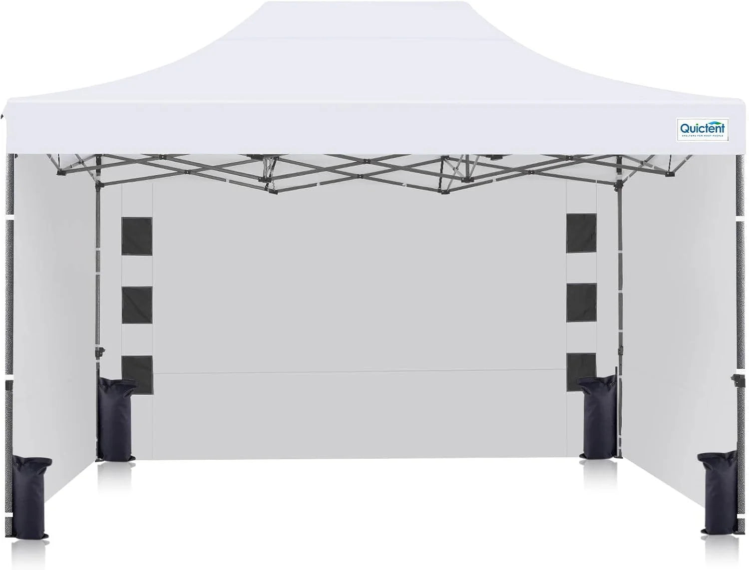 Heavy Duty Commercial Pop Up Canopy Tent - Waterproof Instant Shelter for Outdoor Events, Parties, Markets & Camping