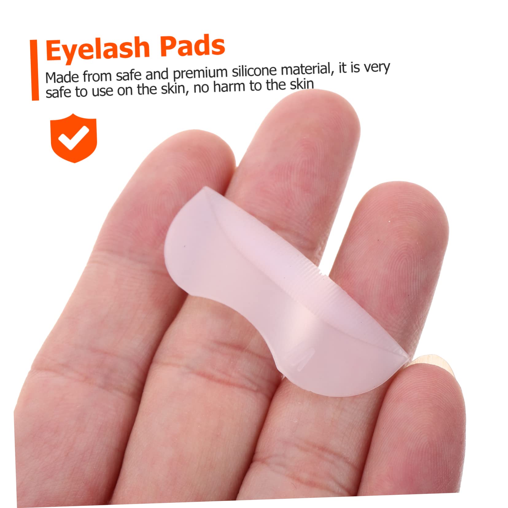 Minkissy Reusable Silicone Eyelash Pads for Lash Perming - Washable Eyelash Extension Pads for Home & Professional Salon Use - Perfect for DIY Lash Lifting, Extensions & Styling