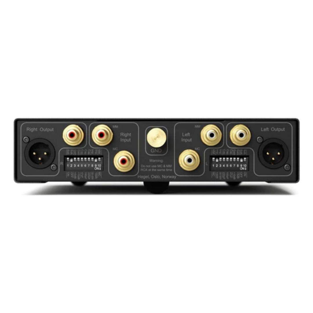 Hegel V10 MM MC Phono Preamplifier - High-End Turntable Preamp for Vinyl Records - Perfect for Home Audio & Hi-Fi Systems
