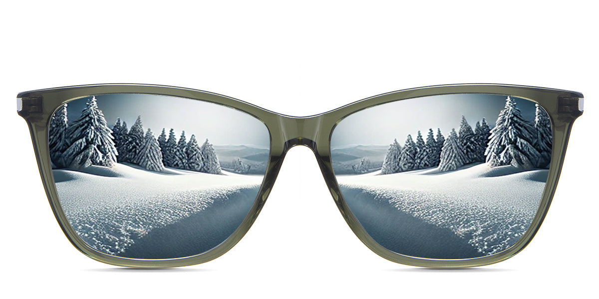 Ophelia Women's Prescription Polarized Sunglasses - UV Protection, Fashionable & Comfortable for Driving, Outdoor Sports & Daily Wear