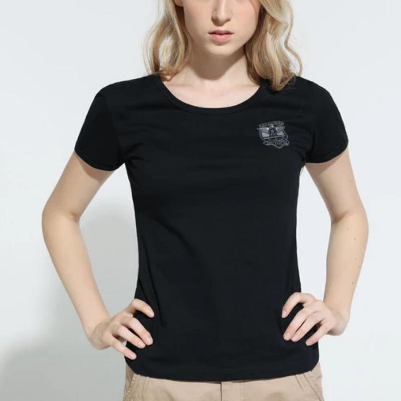 Army Academy Printed Loose Collar T-Shirts for Men - Comfortable Casual Military Style Tees for Everyday Wear & Outdoor Activities