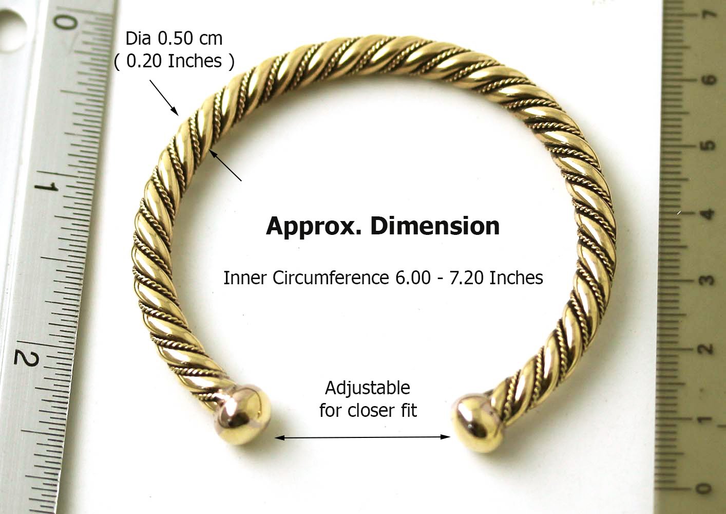 Viking Spiral Twisted Cable Bangle Cuff Bracelet - Norse Bronze Arm Ring Jewelry for Women - Perfect for Medieval Reenactments, Viking Cosplay & Boho Fashion Accessories
