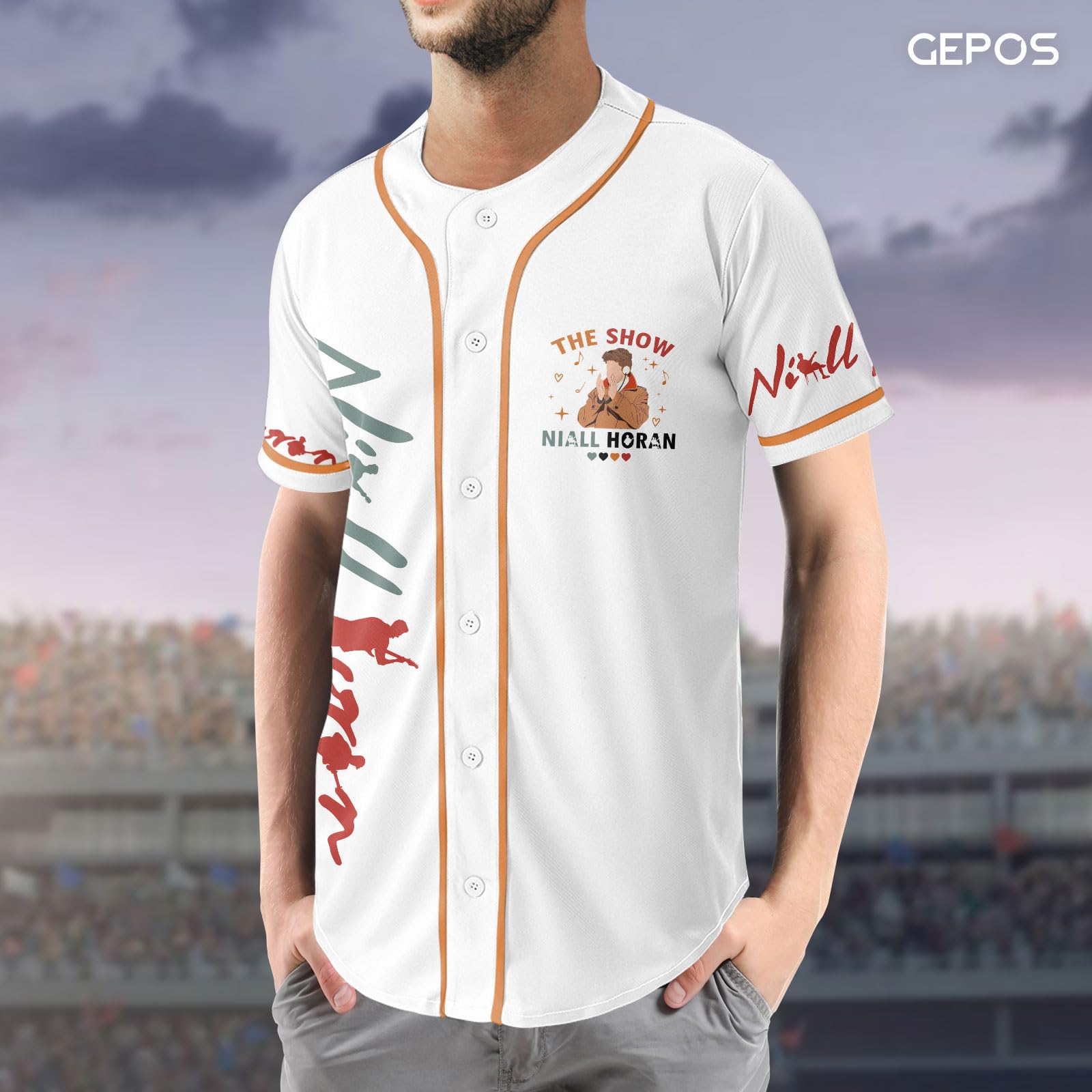 Custom Baseball Jersey - Personalized Sports Uniform for Men & Women - Printed Casual Baseball Shirt - Perfect for Games, Team Events & Birthday Gifts - Great Sports Fan Apparel for Baseball Lovers