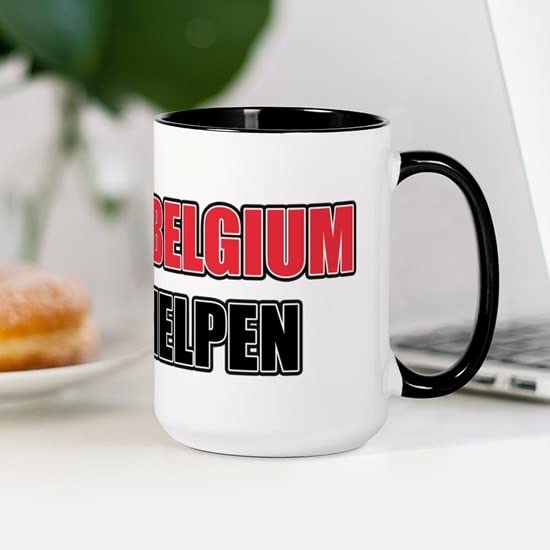 #IKWILHELPEN 15 oz (444 ml) Large Ceramic Coffee Mug - Perfect for Office, Home & Gifts
