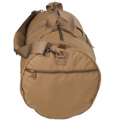 Atlas 46 1000D Cordura Military Duffel Bag - Coyote Brown Tactical Gear for Travel, Camping & Outdoor Adventures | Durable Waterproof Luggage for Men & Women