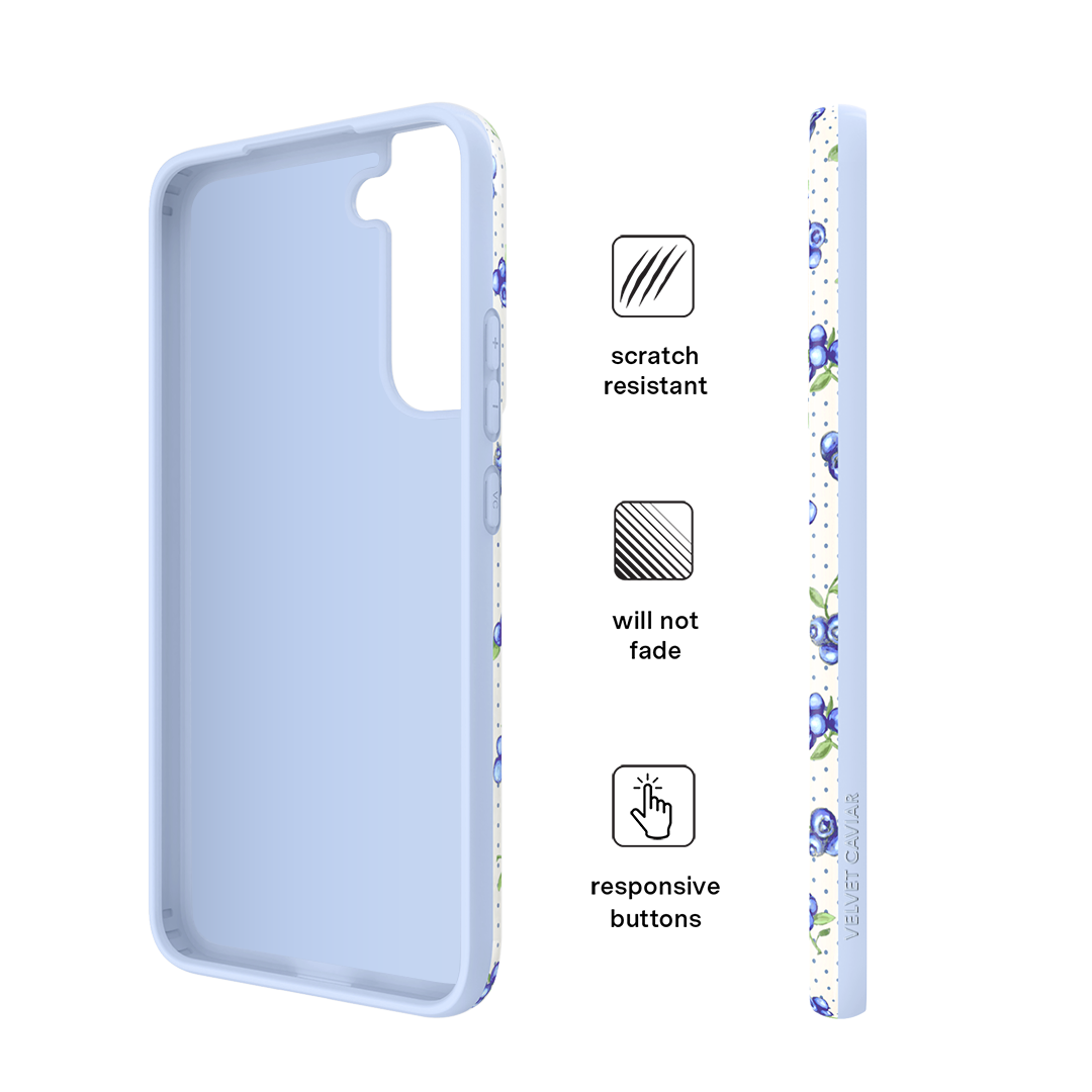 Samsung Galaxy Baby Blueberry Phone Case - Cute & Protective Cover for Kids, Girls, Boys | Perfect for Playtime, School & Daily Use