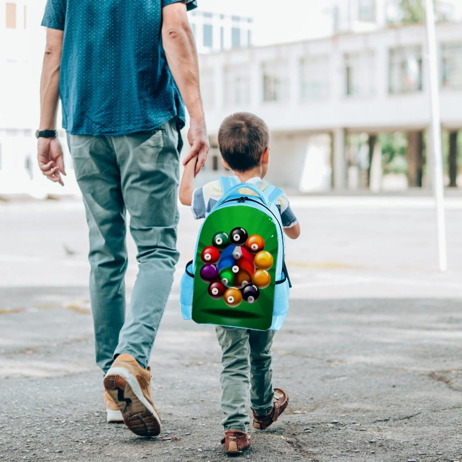 Men's & Women's Travel Backpack - Durable & Stylish Backpack for Work, Gym & Outdoor Adventures | Perfect for Commuting, Hiking & Billiard Enthusiasts
