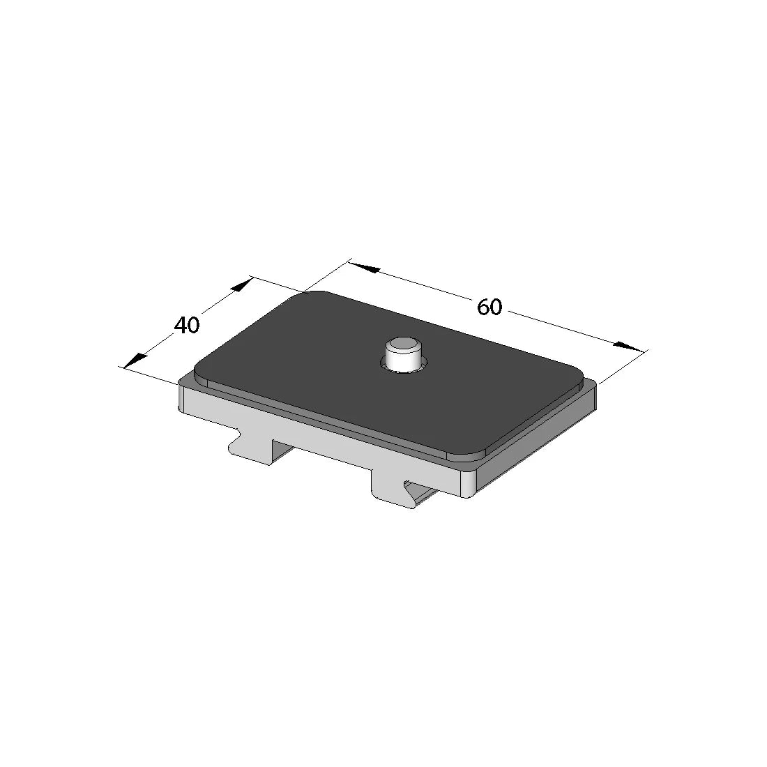 Arca Swiss Universal Quick Release Plate - Compatible with Tripods & Camera Mounts | Perfect for Photography, Videography & Outdoor Shooting