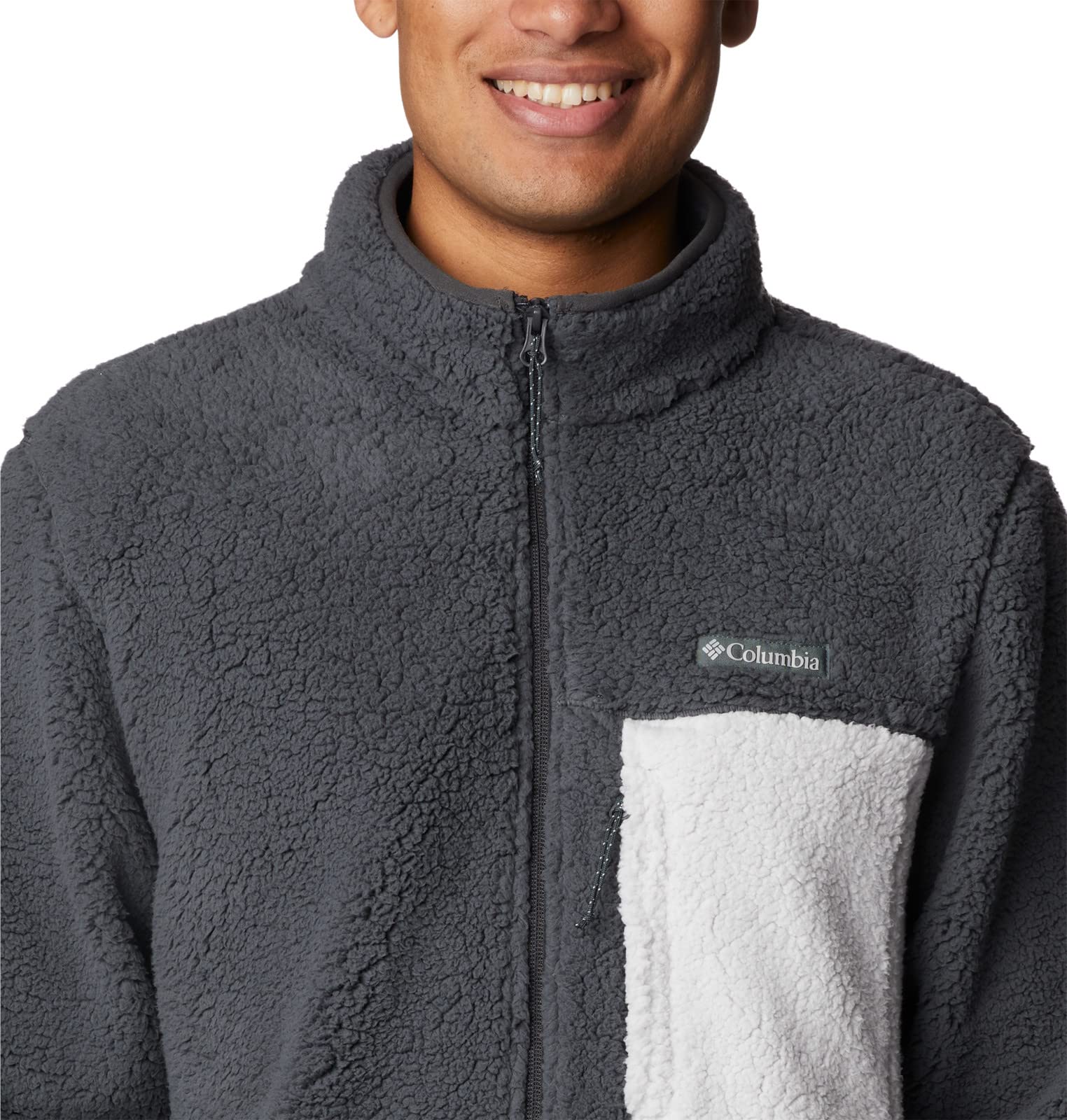 Columbia Men's Mountainside Heavyweight Fleece Jacket - Warm Winter Outdoor Fleece for Hiking, Camping & Cold Weather Activities