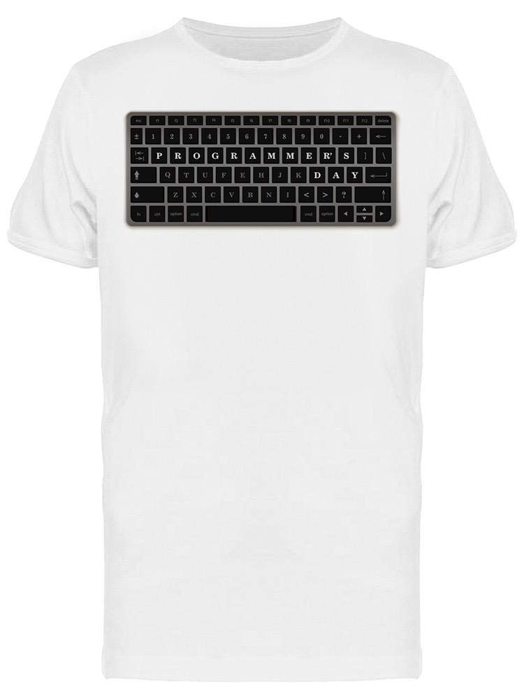 Programmer's Day Keyboard T-Shirt for Men - Funny Coding Gift for Software Developers & Tech Enthusiasts - Perfect for Hackathons, Office Wear & Geek Events