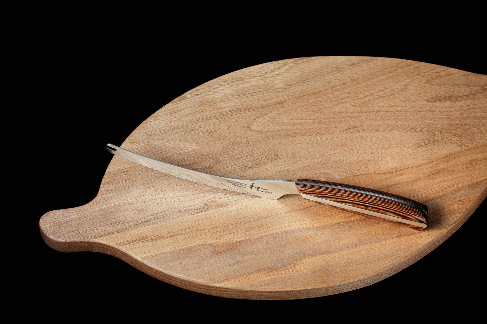 Premium Nagomi Japan Stainless Steel Cheese Knife - Sharp & Durable for Hard & Soft Cheeses - Perfect for Charcuterie Boards, Wine Pairings & Gourmet Entertaining