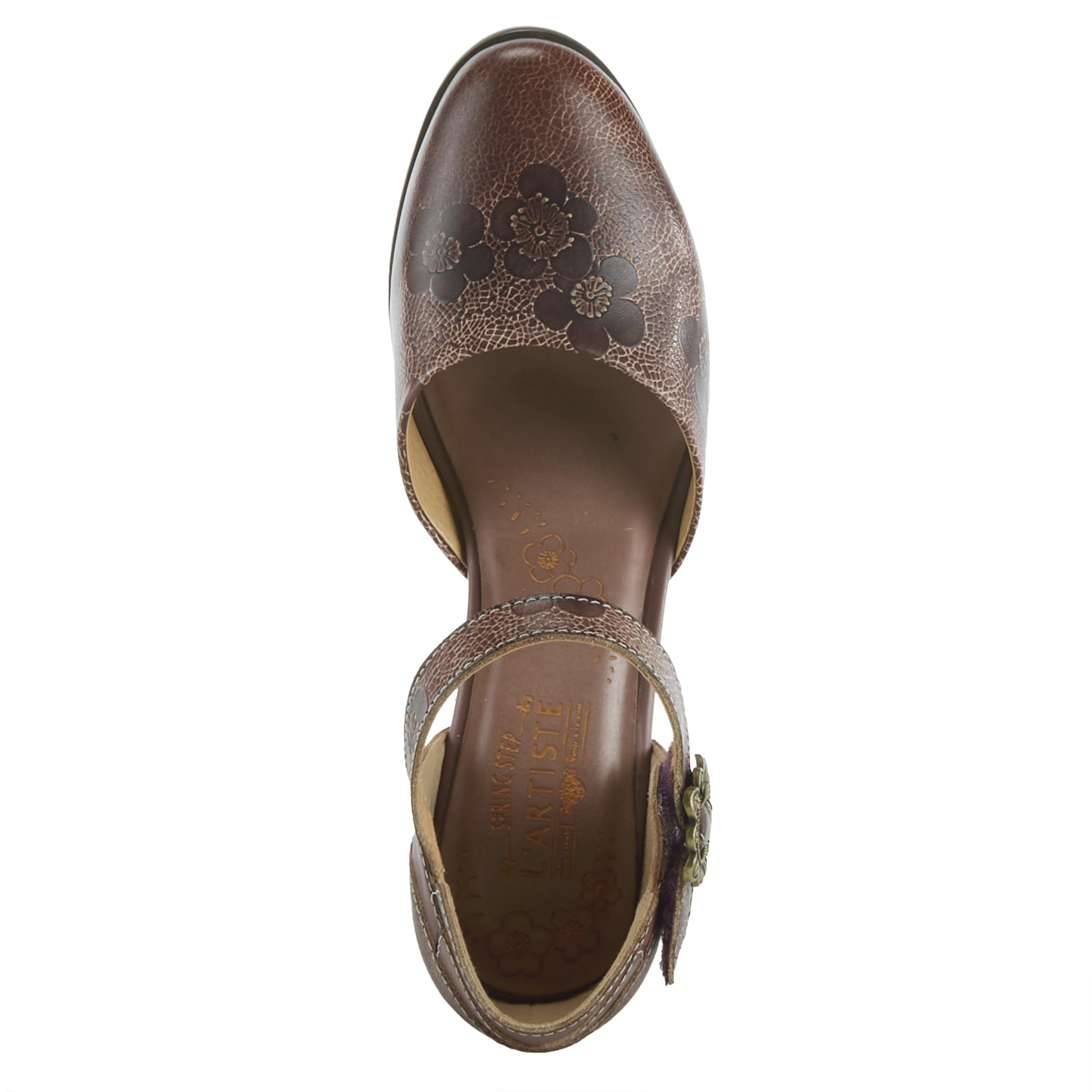 Spring Step L'Artiste Women's Zophia Mary Jane Shoes - Comfortable & Stylish Leather Ballet Flats for Work, Office & Casual Wear