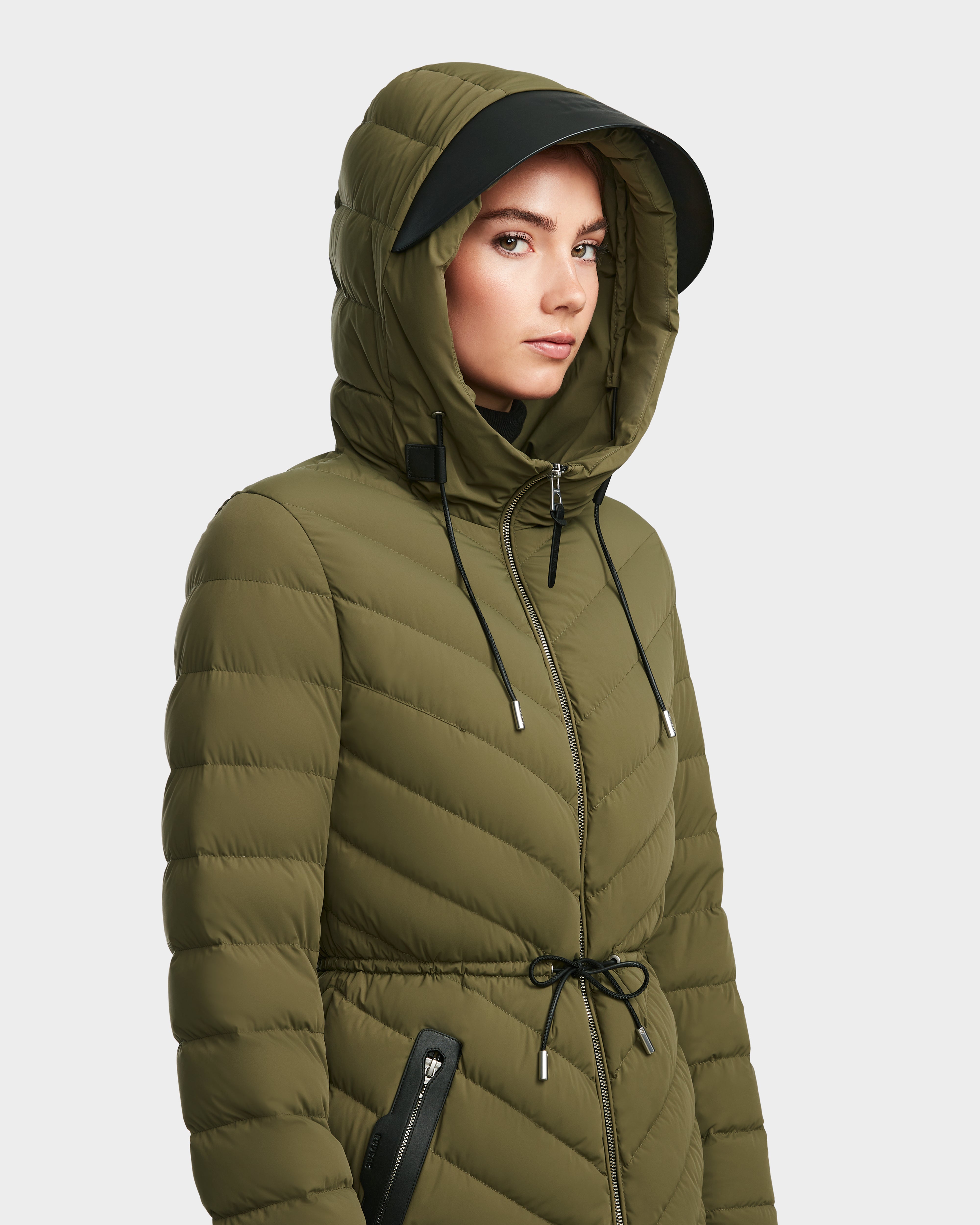 FRANCINE 8124722 Loden Green Women's Winter Coat - Warm Waterproof Parka Jacket for Cold Weather, Outdoor Activities & Daily Commute