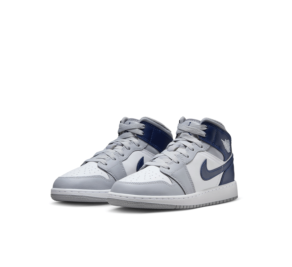 Air Jordan 1 Mid GS Basketball Shoes for Kids - Stylish Sneakers for School, Sports & Everyday Wear