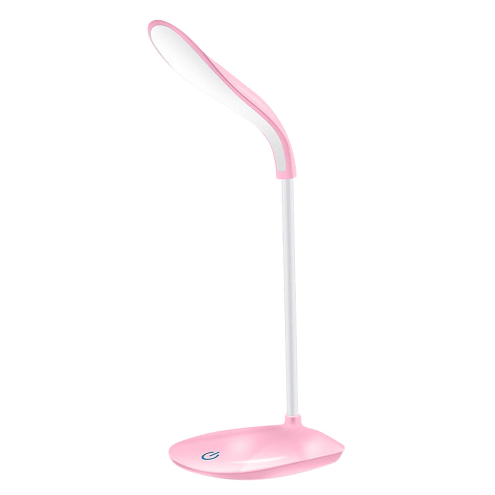 Galapara Rechargeable LED Desk Lamp - USB & Plug-in, 360° Flexible Hose, Touch Control, Eye-Caring Soft Light for Reading, Study, Office & Home Use