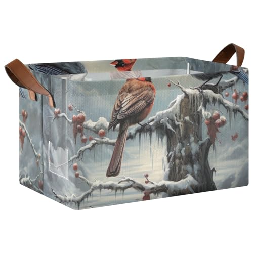 Winter Birds Snow