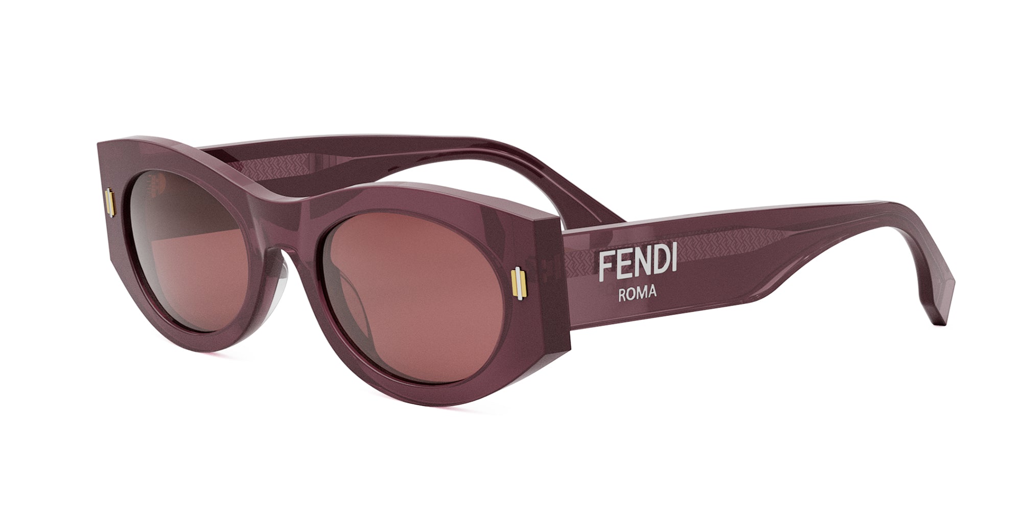 Fendi Roma FE40125I Sunglasses - Luxury Designer Shades for Women & Men | UV Protection & Polarized Lenses | Perfect for Travel, Beach & Fashion Outfits