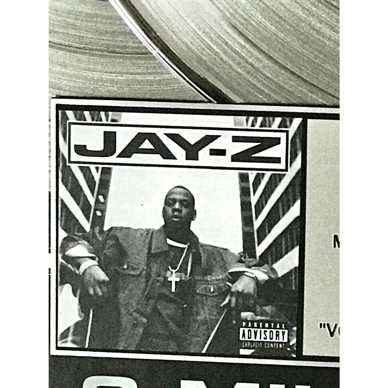 Jay Z Vol. 3: The Life & Times of S Carter - 3x Multi Platinum Album Award - Perfect for Music Collectors & Hip Hop Fans - Great for Display in Home, Office or Studio