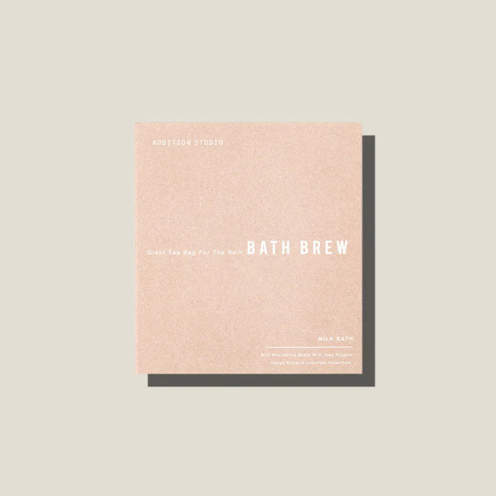 Bath Brew Milk Bath Powder - Organic Relaxing & Moisturizing Soak for Spa, Self-Care & Stress Relief at Home