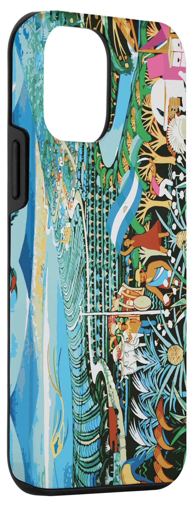 iPhone 12 Mini Case with Nicaragua Central America Flag Art - Premium Handcrafted Artesania Design for Protection & Style | Perfect for Travel, Gifts & Everyday Use