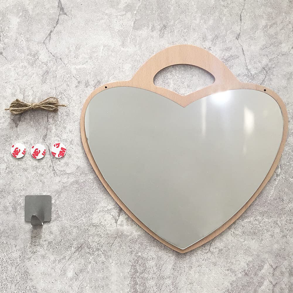 Wood Grain 3D Mirror Wall Stickers for Kids - DIY Children's Room Decor, Self-Adhesive Glass Decals for Bedroom & Nursery - Perfect for Home Decor, Playrooms, and Birthday Party Themes