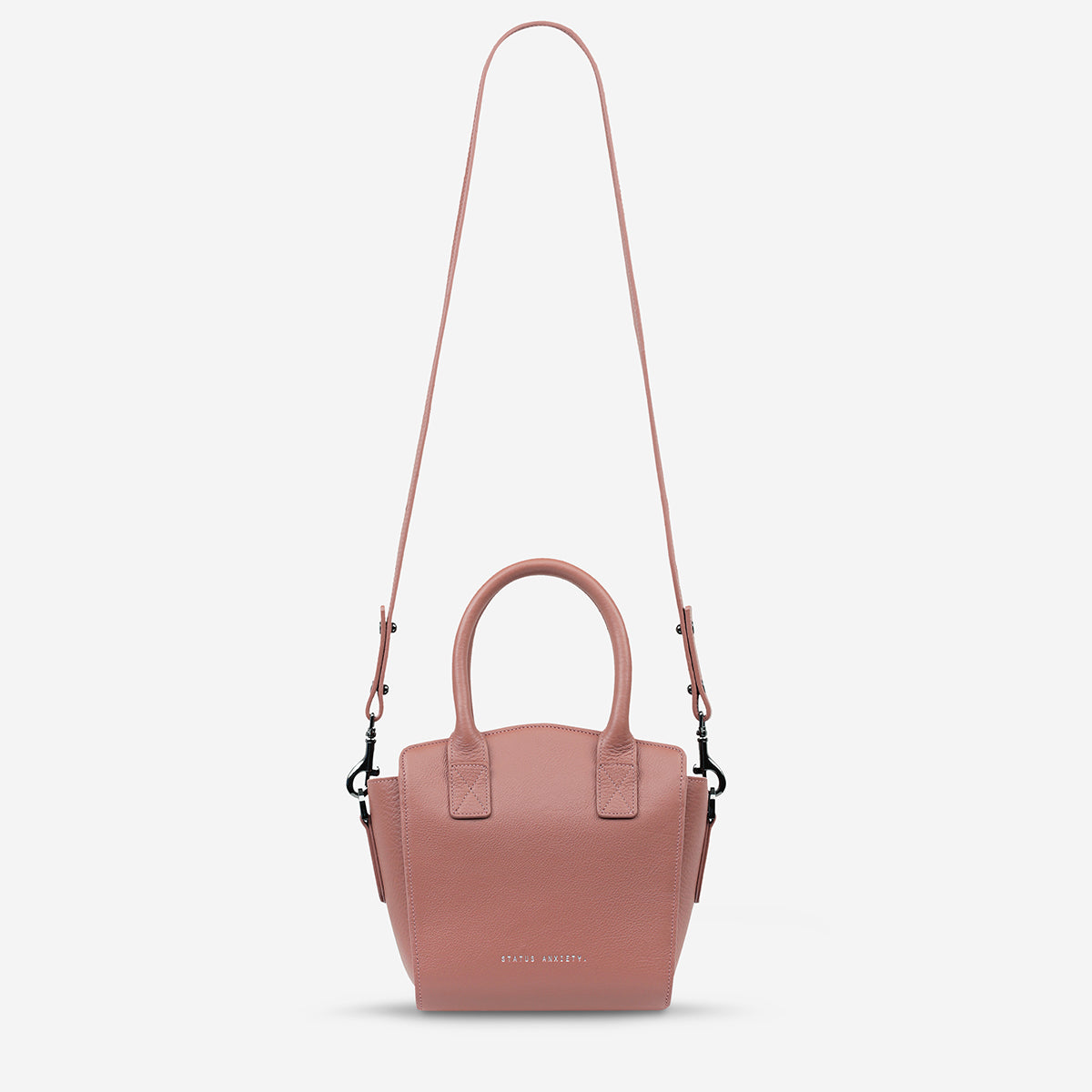 Worst Behind Us Bag in Dusty Rose - Stylish Tote for Work, Travel & Everyday Use