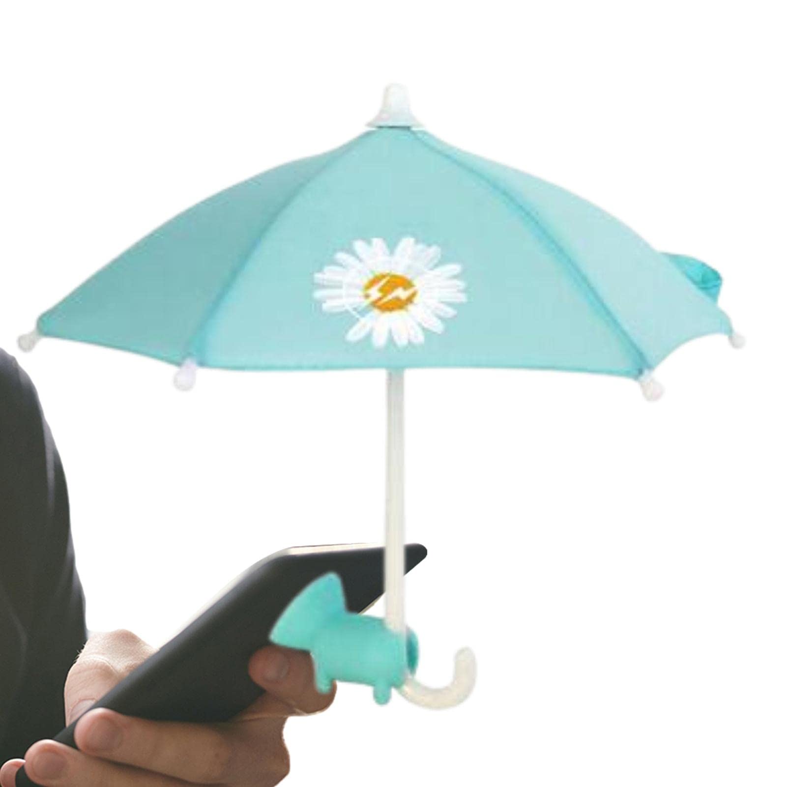 Phone Sunshade Holder with Suction Cup - Universal Sun Visor Stand for Smartphones | Outdoor & Desktop Use for Work, Driving, Beach, and Picnics
