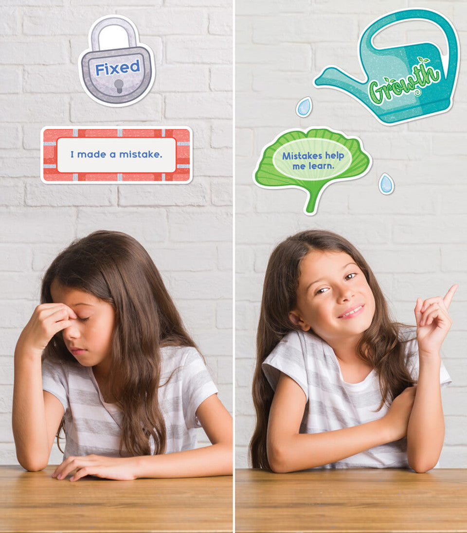 Growth Mindset Bulletin Board Set for Classroom Decor - Inspire Students with Motivational Quotes & Positive Affirmations | Perfect for School, Office & Homeschooling