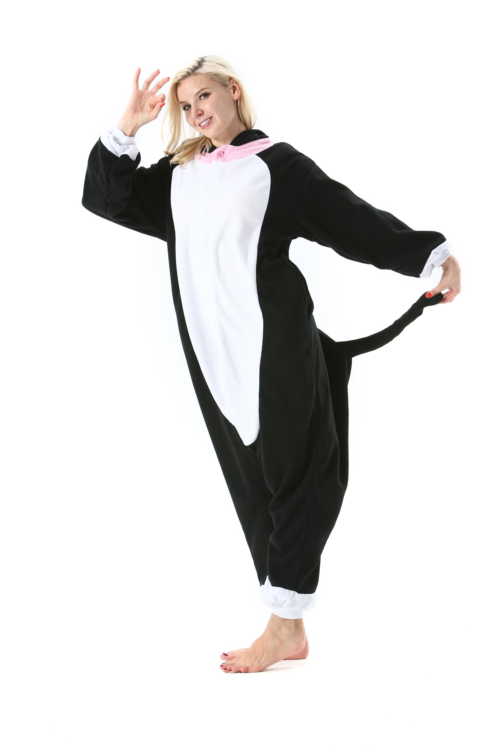 AKAAYUKO Women's & Men's Animal Onesie Pajamas - Dragon Costume for Halloween, Christmas, Carnival, Cosplay & Sleepwear - Soft & Comfortable Jumpsuit for Parties & Lounge Wear