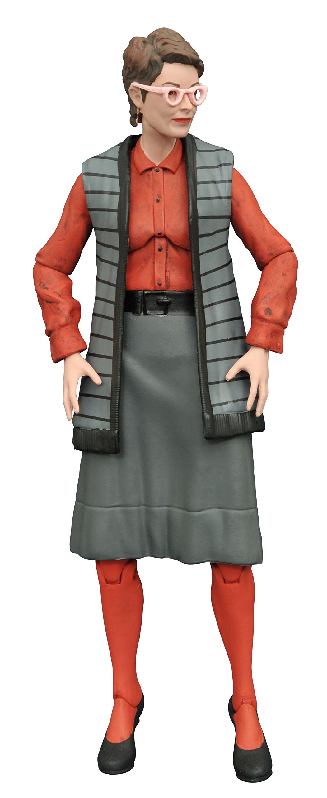 Ghostbusters Janine Action Figure - Diamond Select Toys Collectible for Fans & Display - Perfect for Movie Nights, Cosplay & Collectors