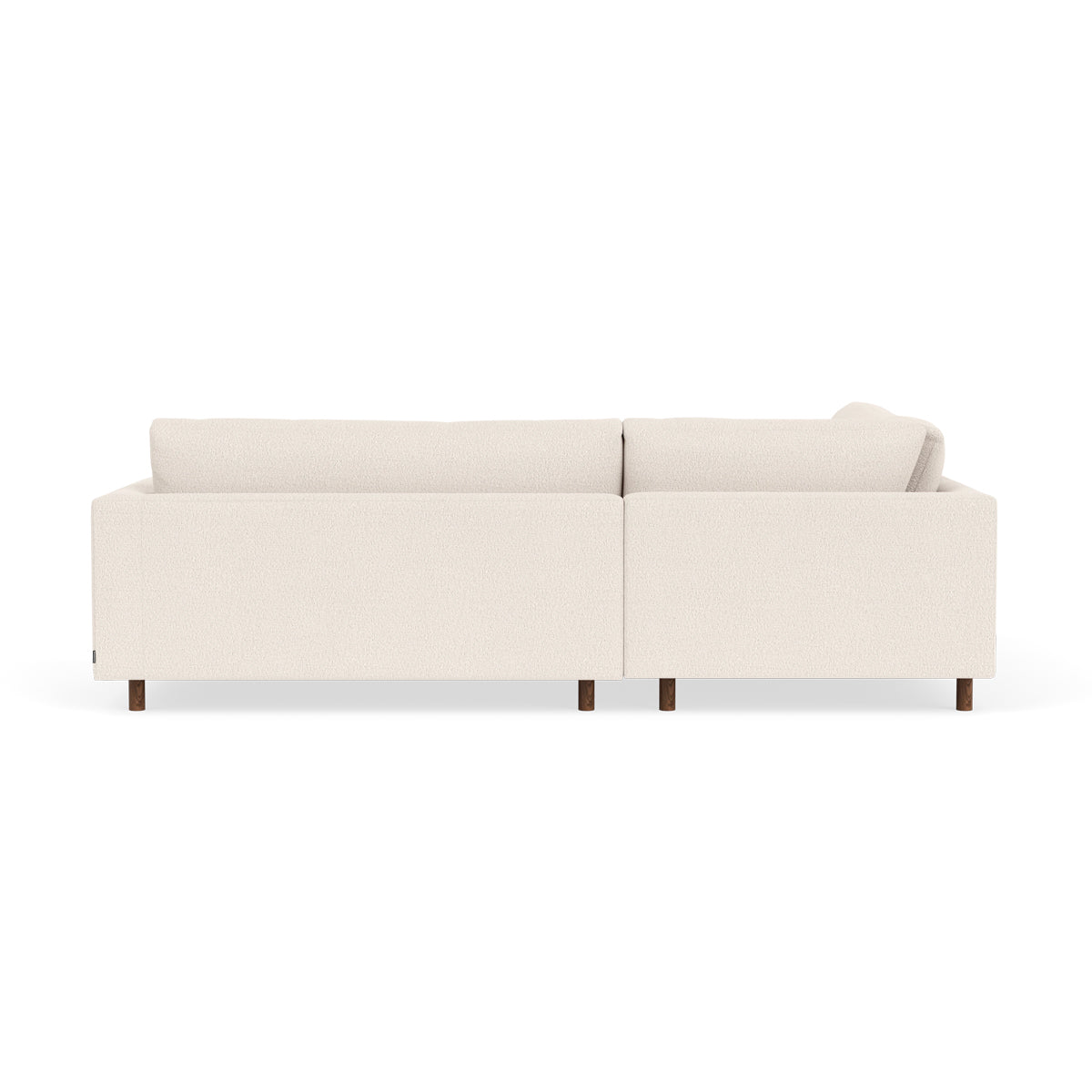 Douglas Boucle Left Corner Sofa - Modern L-Shaped Sectional Couch for Living Room, Lounge & Small Spaces | Soft Fabric Upholstery, Comfortable Seating | Perfect for Apartments, Home Theater & Family Gatherings