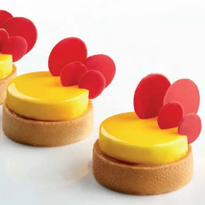 Pavoflex Disk Silicone Mold - 24 Cavity Baking Molds for Chocolate, Candies, Soap & Resin - Perfect for DIY Crafts, Desserts & Homemade Gifts