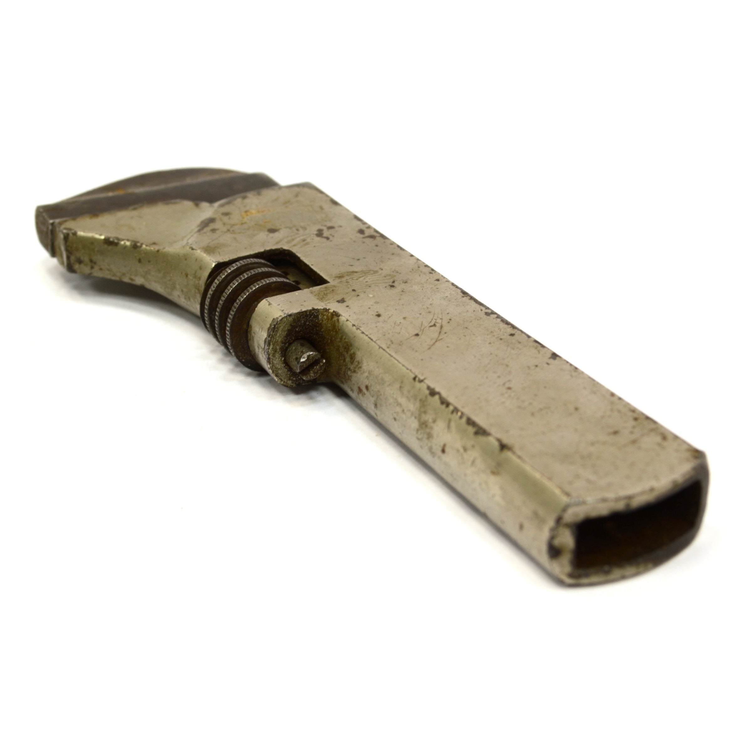 Antique WAKEFIELD NO. 7 Nickel Plated Nut Monkey Wrench 5.75